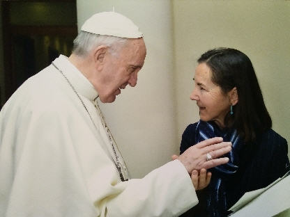 Foto con el Papa